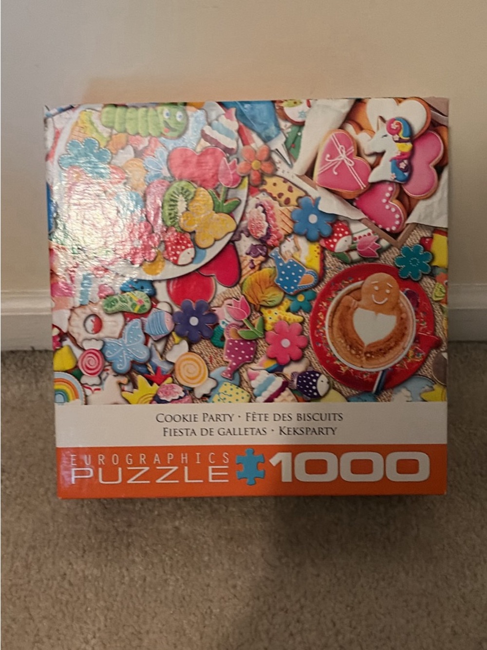 Eurographics Cookie Party 1000-Piece Puzzle - Colorful Cookies